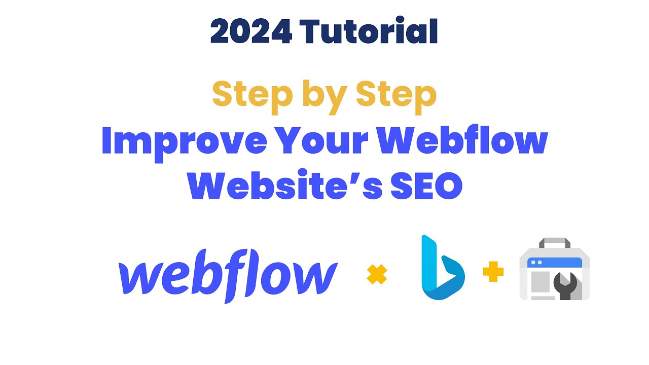 Webflow SEO Google Search Console & Bing Webmaster Tools Setup for Webflow