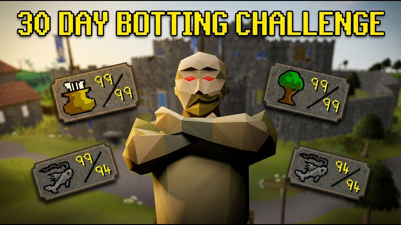 OSRS Botting for 30 Days: You WON'T Believe What Happened...