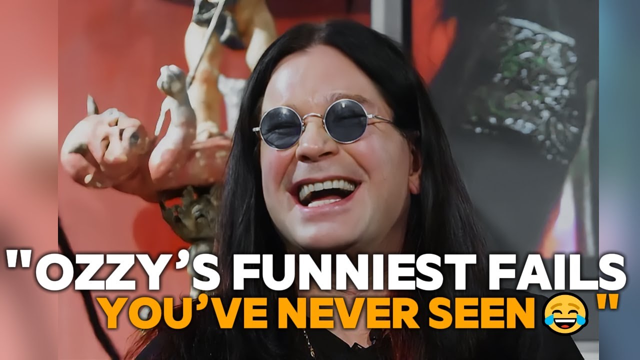 OZZY OSBOURNE'S Most Funniest Moments Ever!