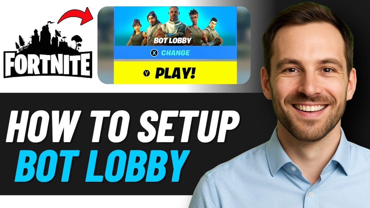 Как каждый раз попадать в лобби с ботами в Fortnite (РУКОВОДСТВО 2026 ГОДА)