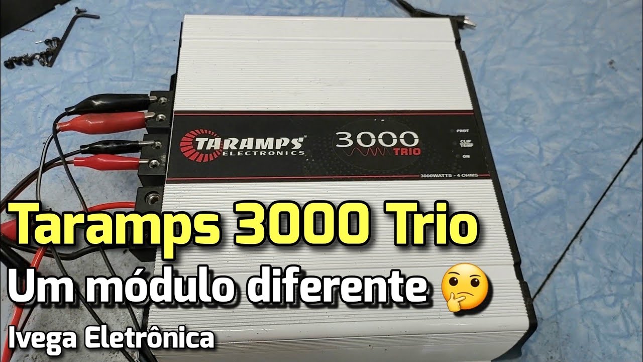 Taramps 3000 Trio, um módulo diferente.