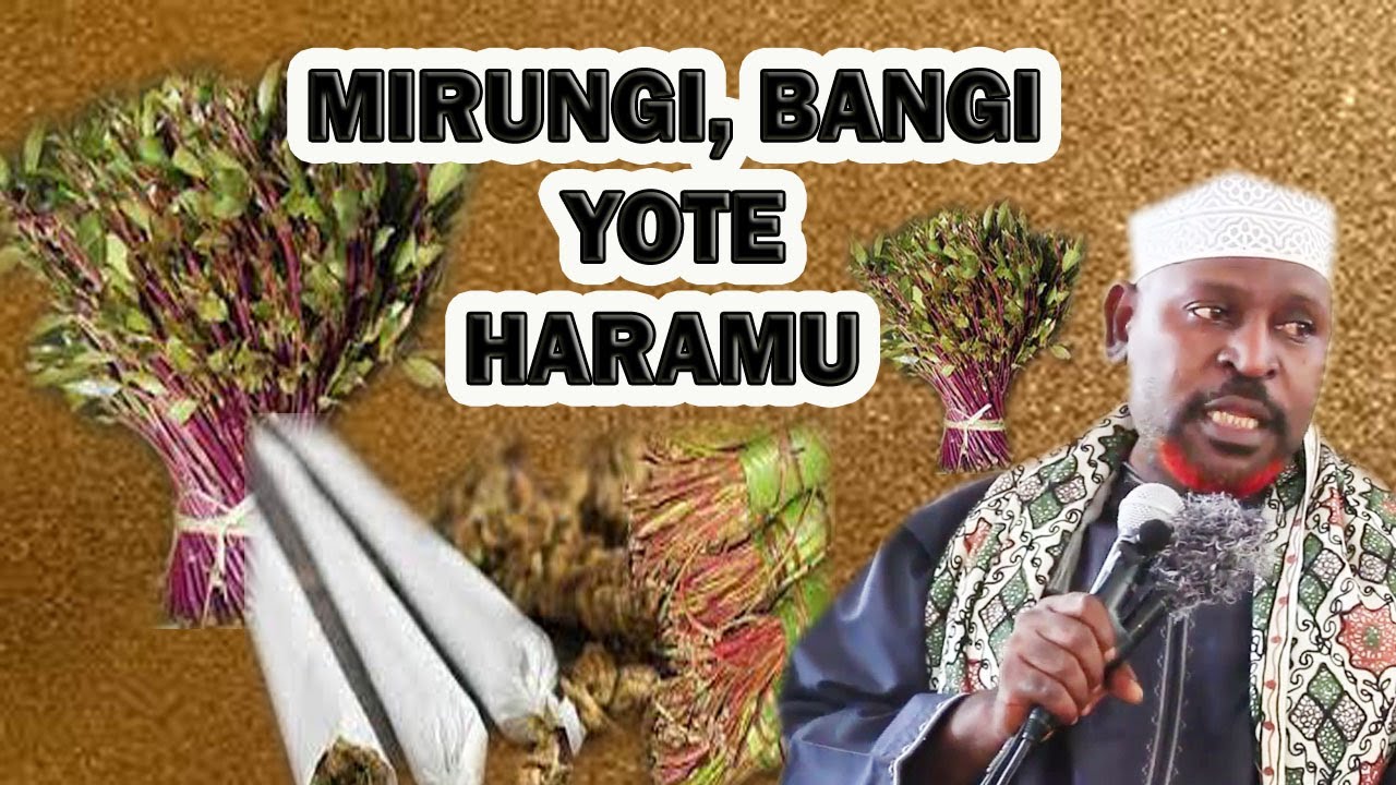 MIRUNGI ,BANGI VYOTE HARAMU// SHEIKH KIPOZEO
