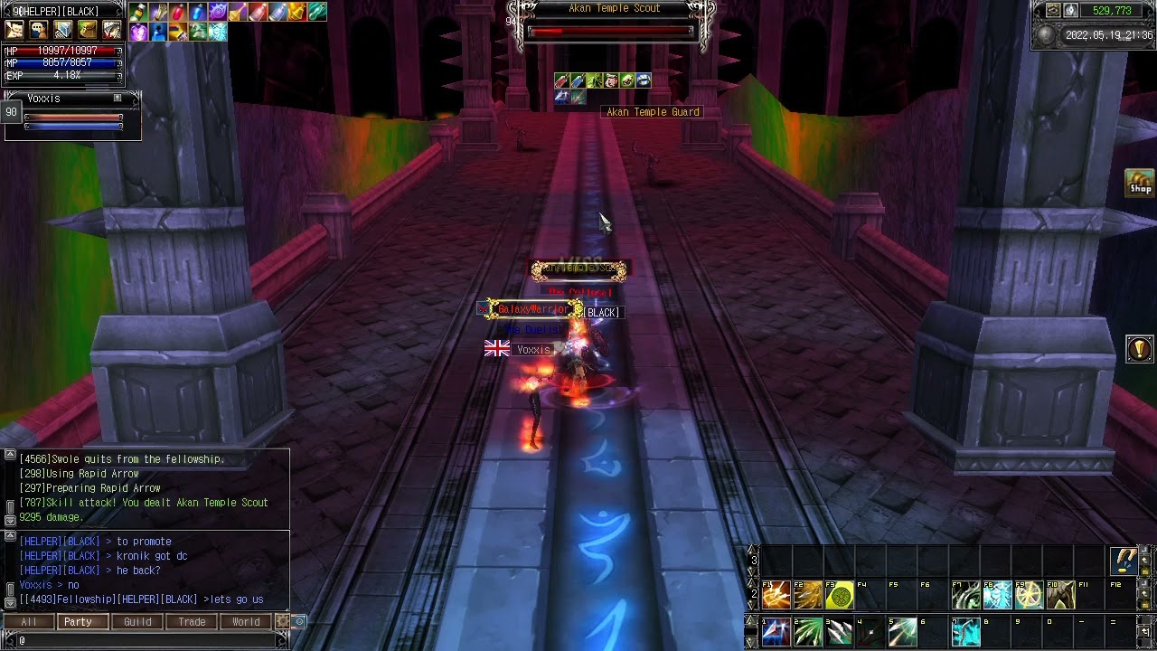 Let's play Last Chaos Black oldschool - Running Akan