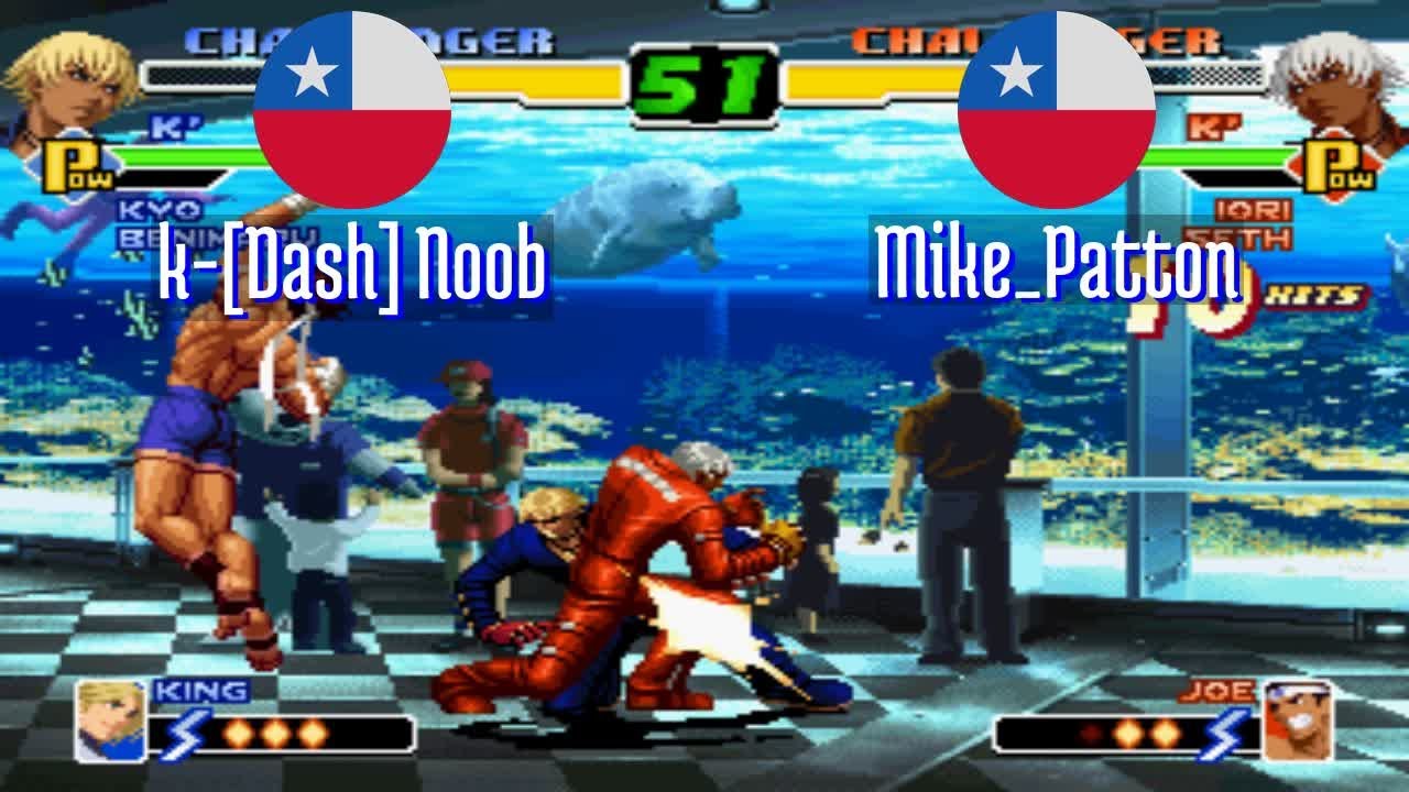 FT5 @kof2000: k-[Dash] Noob (CL) vs Mike_Patton (CL) [King of Fighters 2000 Fightcade] Apr 14