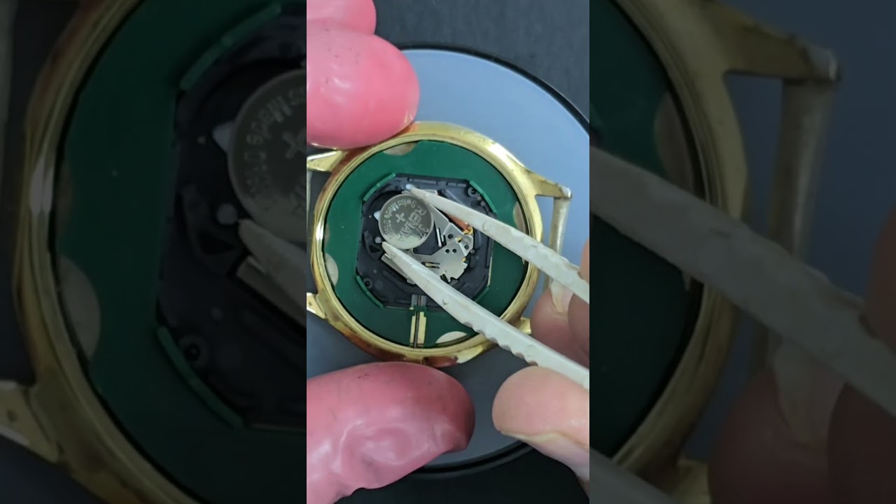 Seiko watch battery replacement 