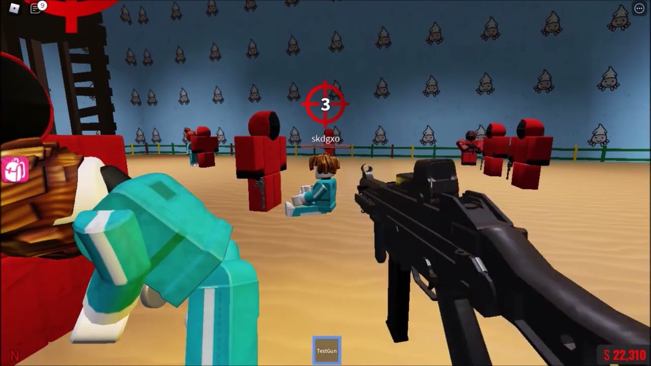 Play Squid Game | Red light Green light as the Frontman | Roblox