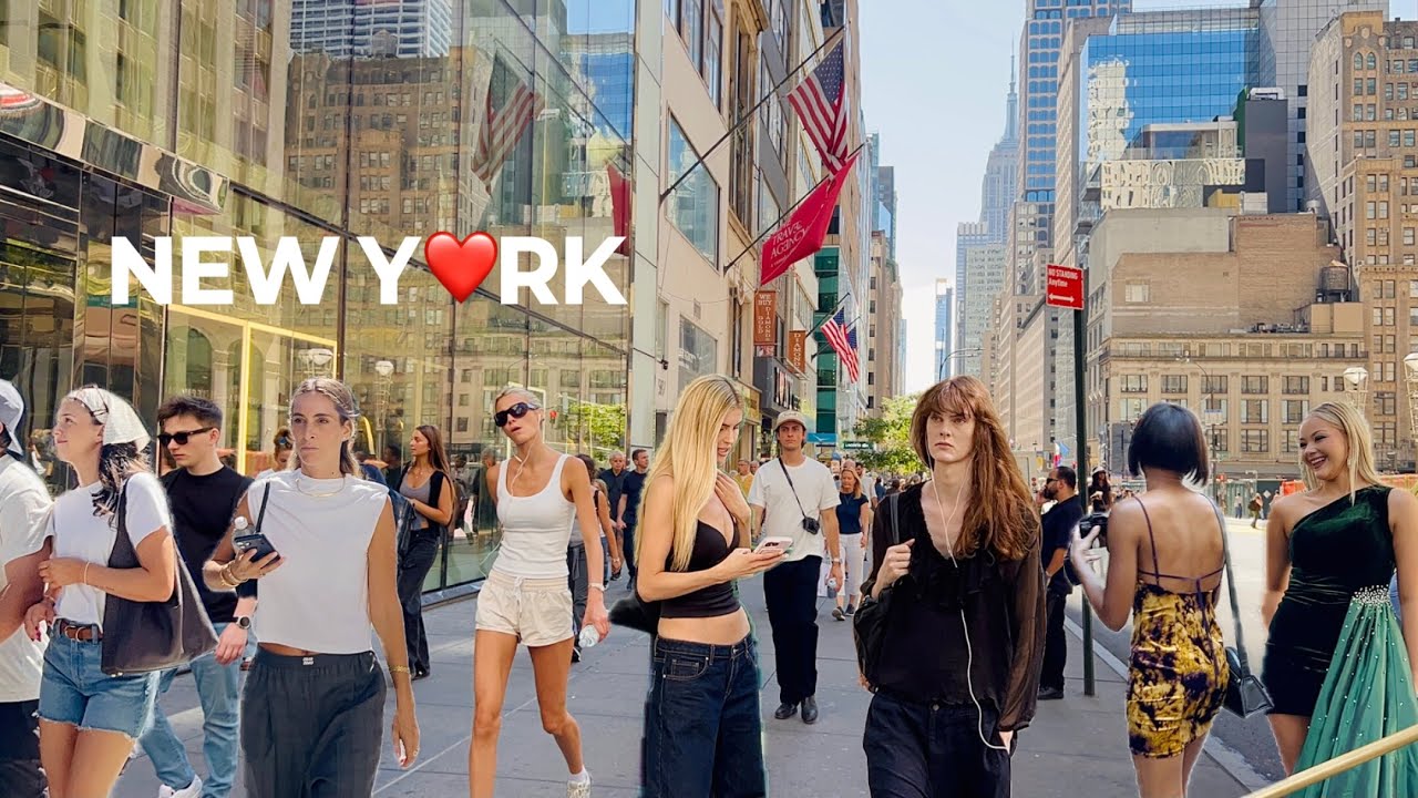 [4K]🇺🇸NYC Walk🗽End of Summer Day in New York City 🚕✨Lively Friday in Midtown Manhattan | Sept 2026