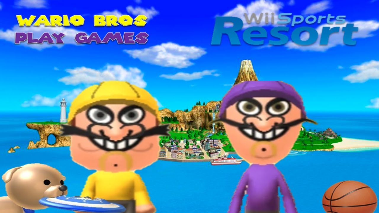 Wario Bros Plays Games: Wii Sports Resort (Wii) #1