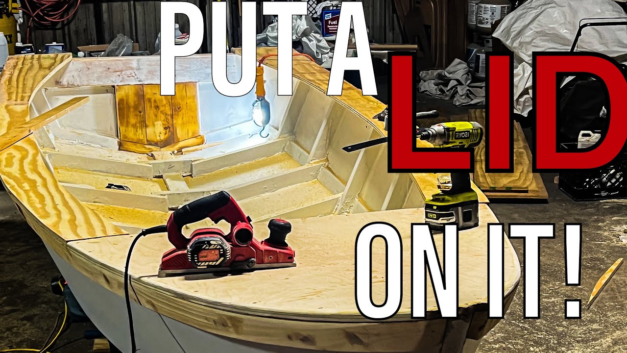 DIY Boat Build- Adding the Cap!. Ensenada 14 Panga