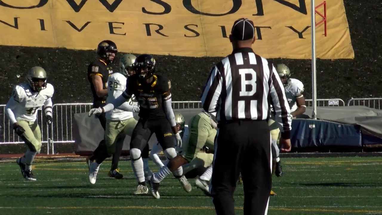 Towson University football knocks off William & Mary on senior day