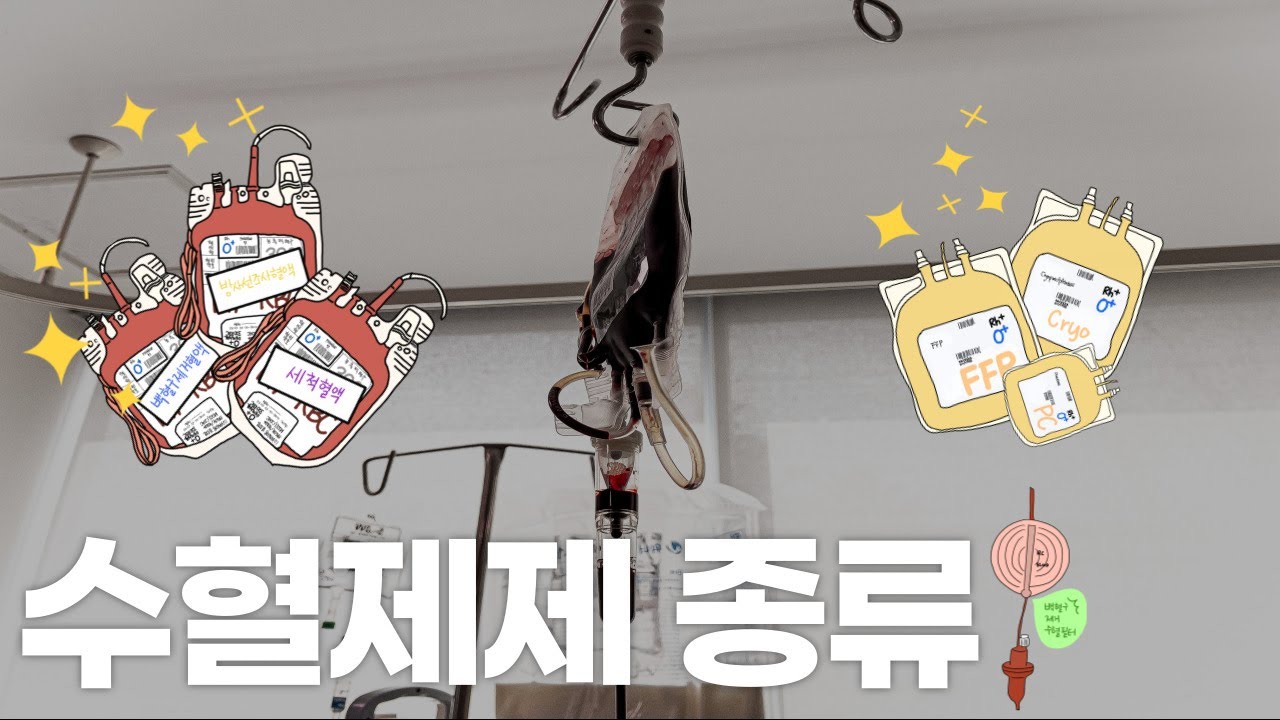 복잡한 수혈 종류 모음 9분 컷