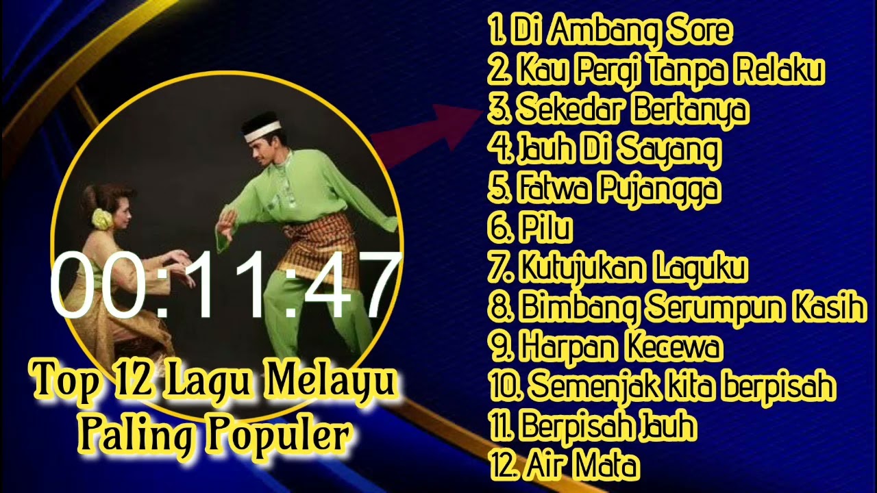 Full Album Melayu Terpopuler,#CengkokMelayu Asli Enak Di Dengar. #LagumelayuNonstop