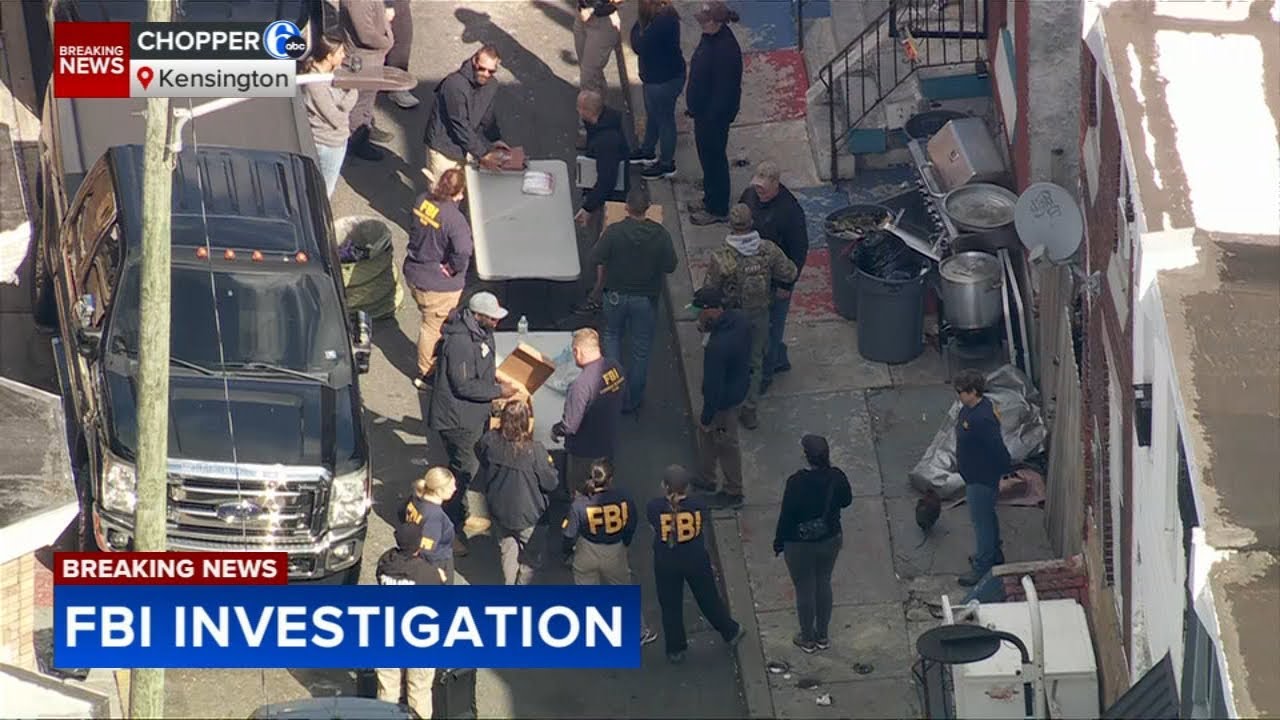 FBI raid underway in Philadelphia's Kensington section in connection to drug investigation: sources