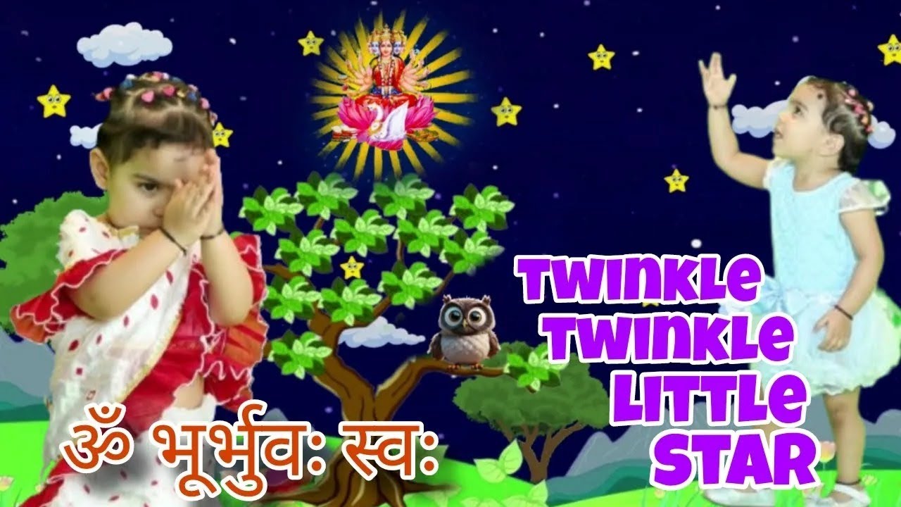 Twinkle Twinkle | ॐ Bhur Bhuva Swaha | Kids Rhyme Singer - Debina Bonnerjee | HINDI | Debina Decodes