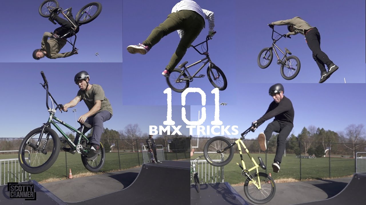 101 трюк на BMX: от простых до сложных!