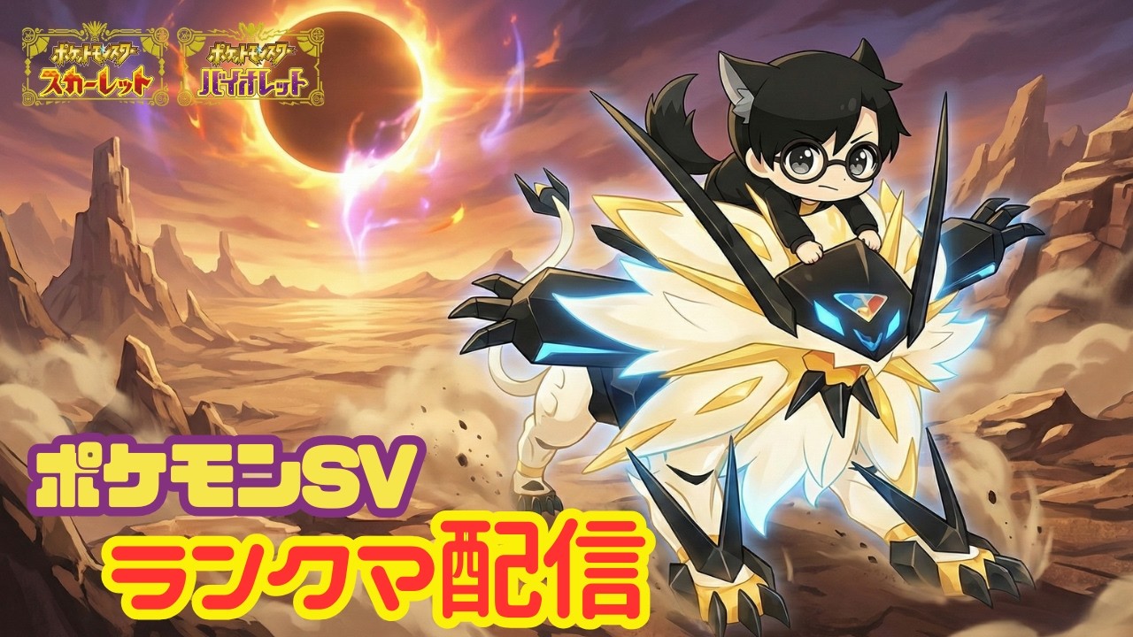 【#ポケモンSV】れんぴょろとポケモン特訓月間ランクマ！！#18