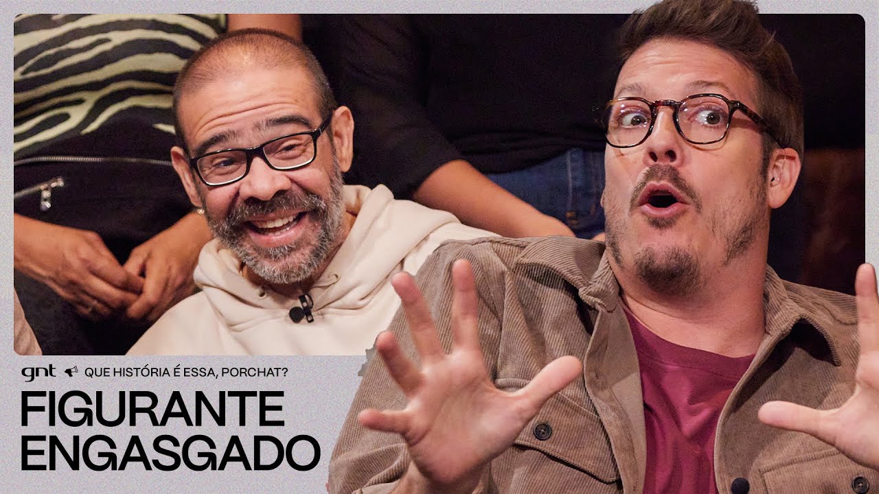 Márcio DEU A VIDA em comercial, quase que literalmente! 😂 | Que História É Essa, Porchat?