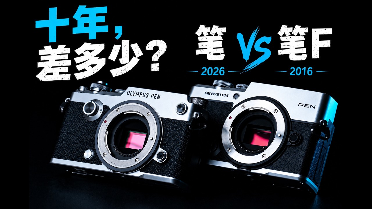 十年後再選一次｜OM SYSTEM PEN vs OLYMPUS PEN-F，我會選誰？