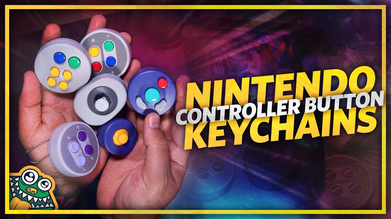 Nintendo Japan's Gacha Controller Button Keychains 🎮 - List and Overview