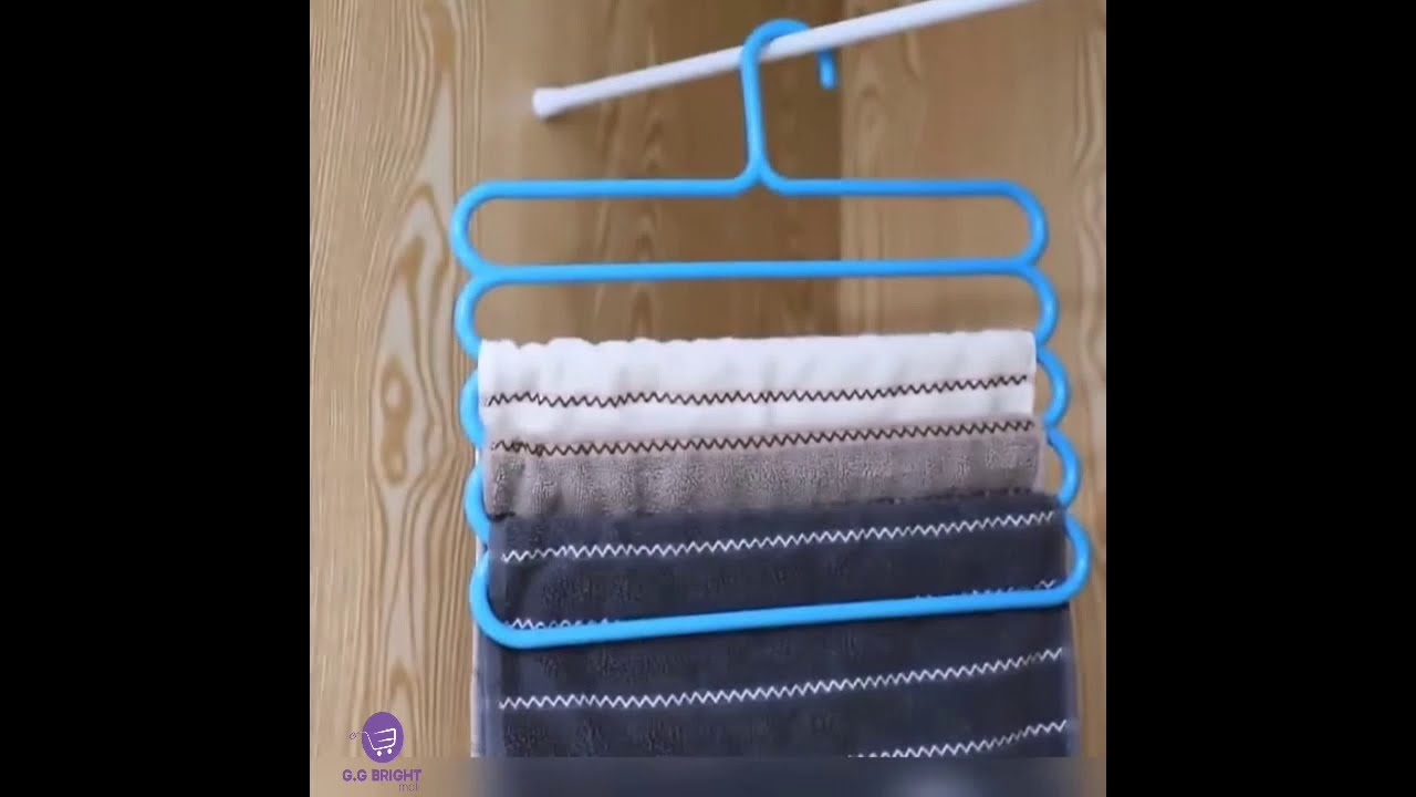 5 Layer Hanger Multi Purpose Hanger Organizer | Multiple Hanger Rack | Multi Hanger Organizer