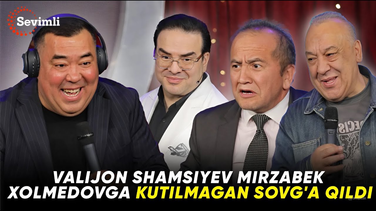 KULDIR GUP - VALIJON SHAMSIYEV MIRZABEK XOLMEDOVGA KUTILMAGAN SOVG'A QILDI
