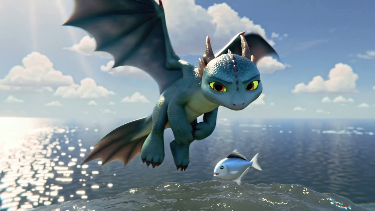 Como Treinar o Seu Dragão: O Bebê Banguela | Rimas e Canções Infantis para Crianças
