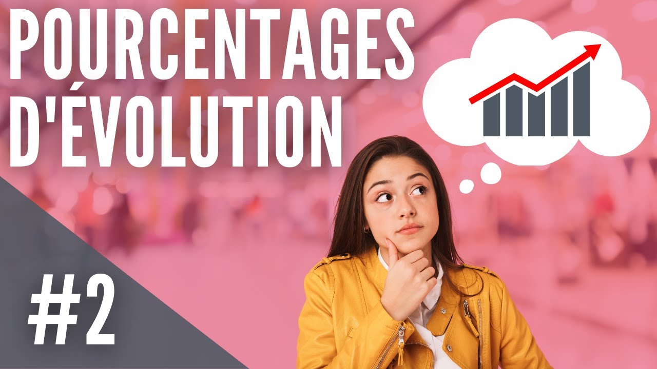 💹 Coefficient multiplicateur et taux d'&eacute;volution - Pourcentages d'&eacute;volution - Cours de Maths