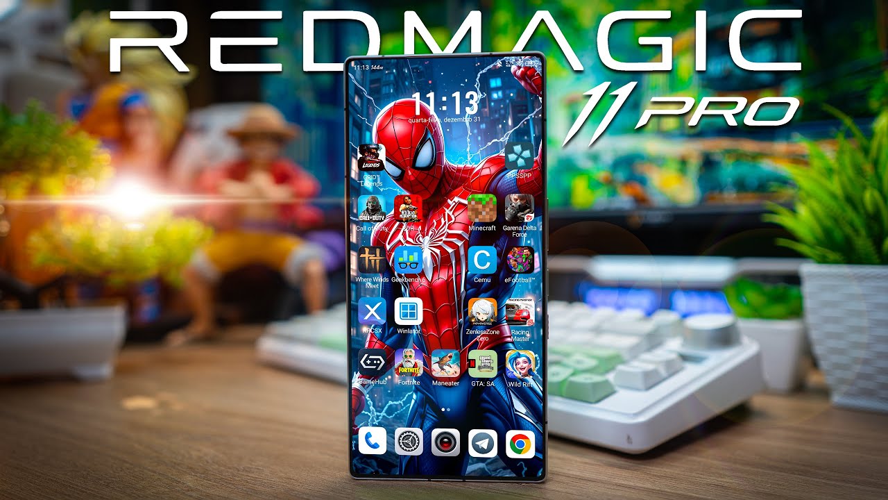 LEVEI AO MÁXIMO o PRIMEIRO CELULAR com WATER COOLING DO MUNDO!! REDMAGIC 11 PRO