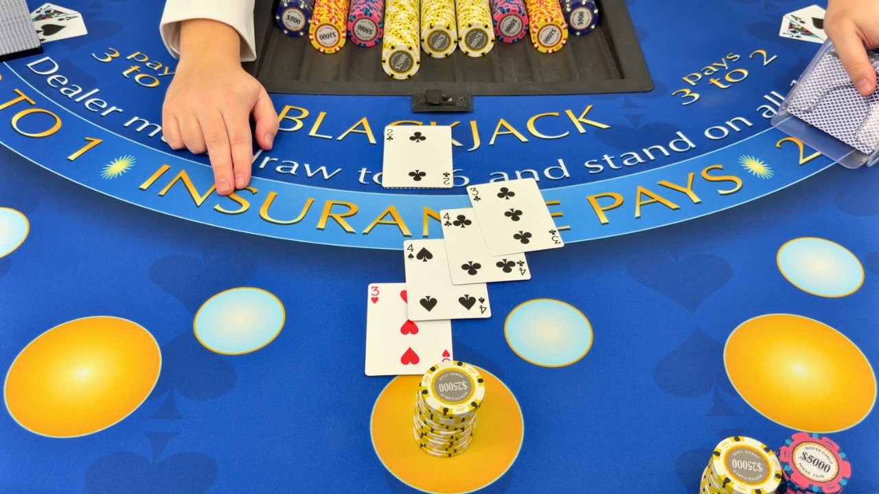 I BET OVER $1,000,000 IN THREE MASSIVE HIGH STAKES BLACKJACK HANDS TO HOPEFULLY COMEBACK & WIN BIG!
