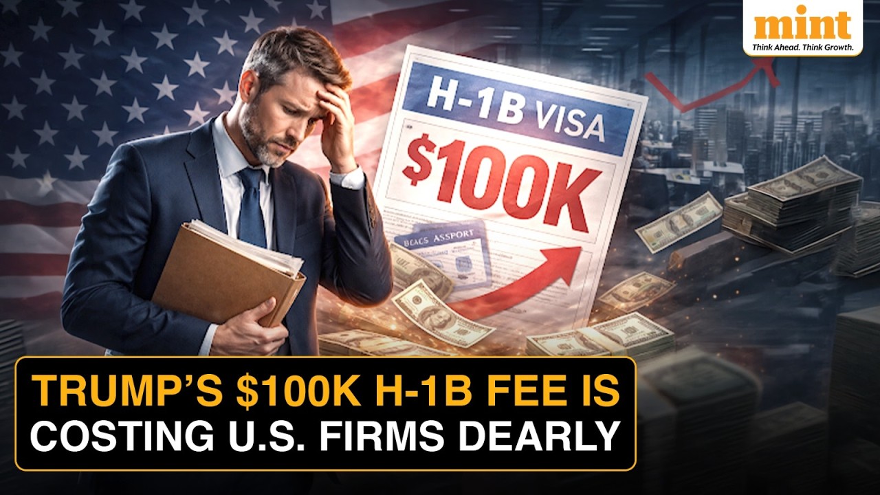 Введенный Трампом сбор в размере 100 000 долларов за визы H-1B должен был увеличить доходы, но те...