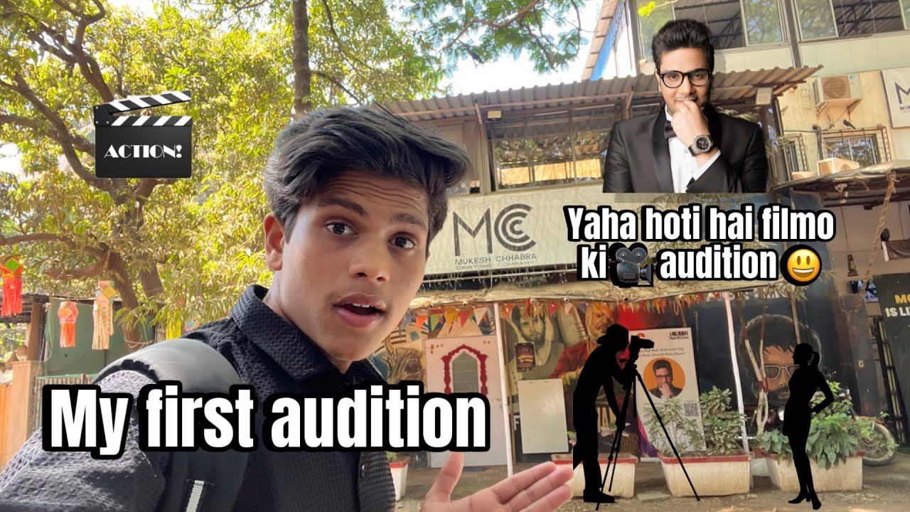 My first audition in Mukesh Chhabra casting agency 🎬😍 | aram nagar andheri|full vlog #mukeshchhabra