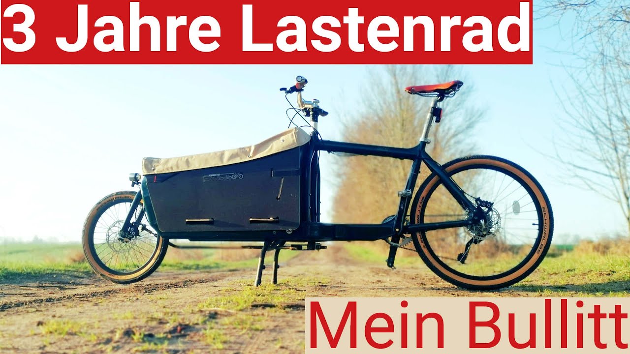 Götz' Bullitt-Lastenrad im Wandel der Jahre: Von der Kinderkutsche zum Rennrad