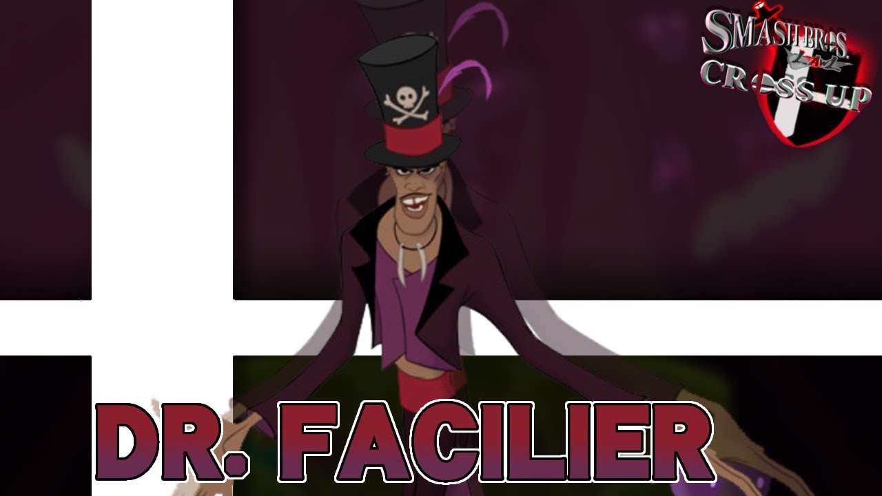 Smash Bros Lawl Cross Up Moveset - Dr. Facilier (The Princess and the Frog)