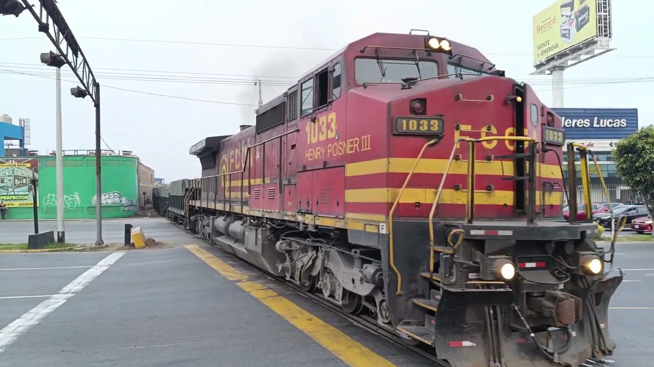 GE C40-8W #1033 ( HENRY POSNER |||)