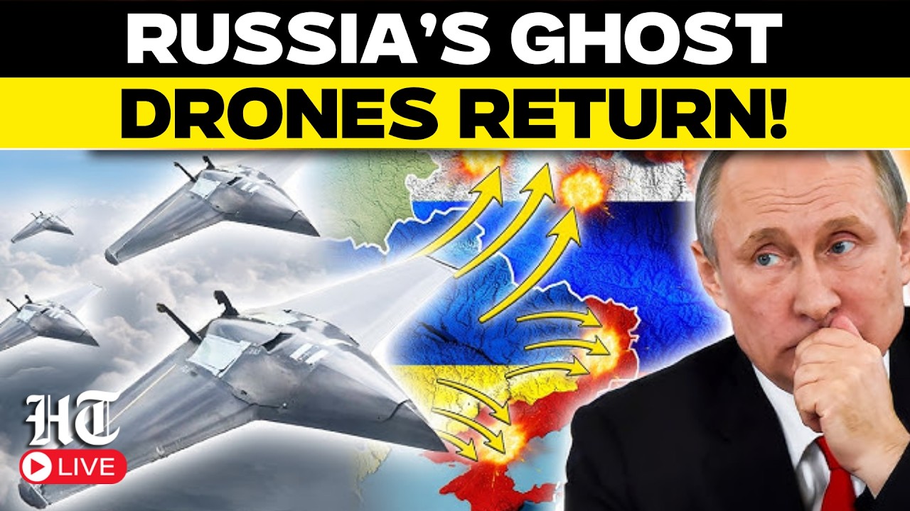 LIVE | Moscow&rsquo;s Ghost Fleet: Russia Unleashes Faster Jet Drones After Shaheed Jamming