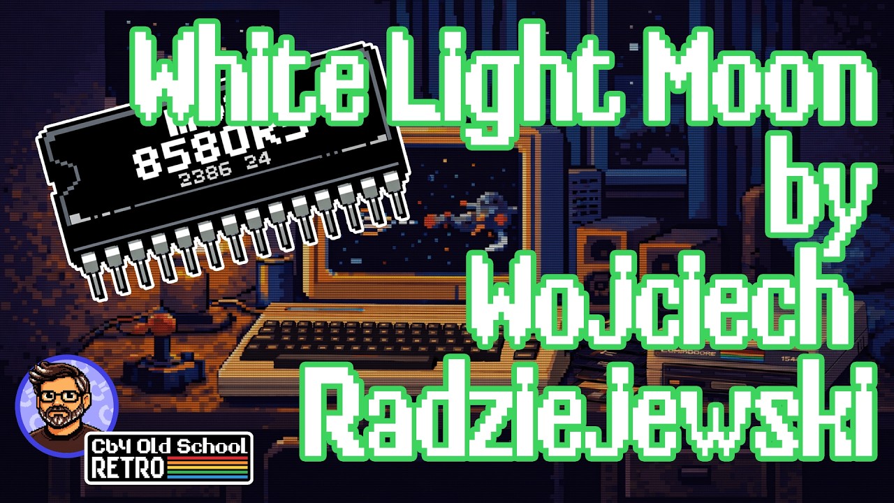 White Light Moon by Wojciech Radziejewski | C64 SID Tune (Captured on a C64U + OG 8580 SID Chip)