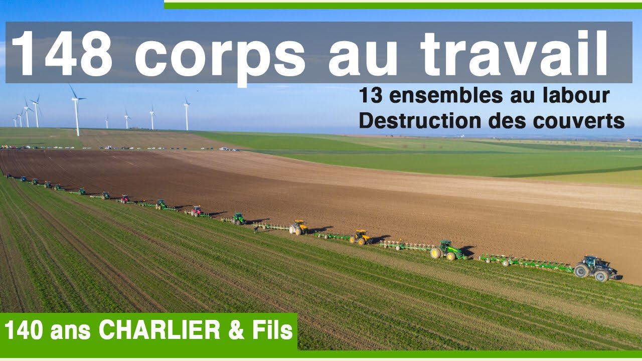 140 ans de charrues CHARLIER / Labour & Destruction des couverts