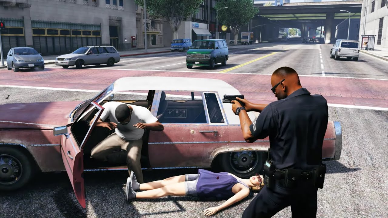 GTA 5 - Ballas Store Robbery & Prison Break + Ten Star Escape