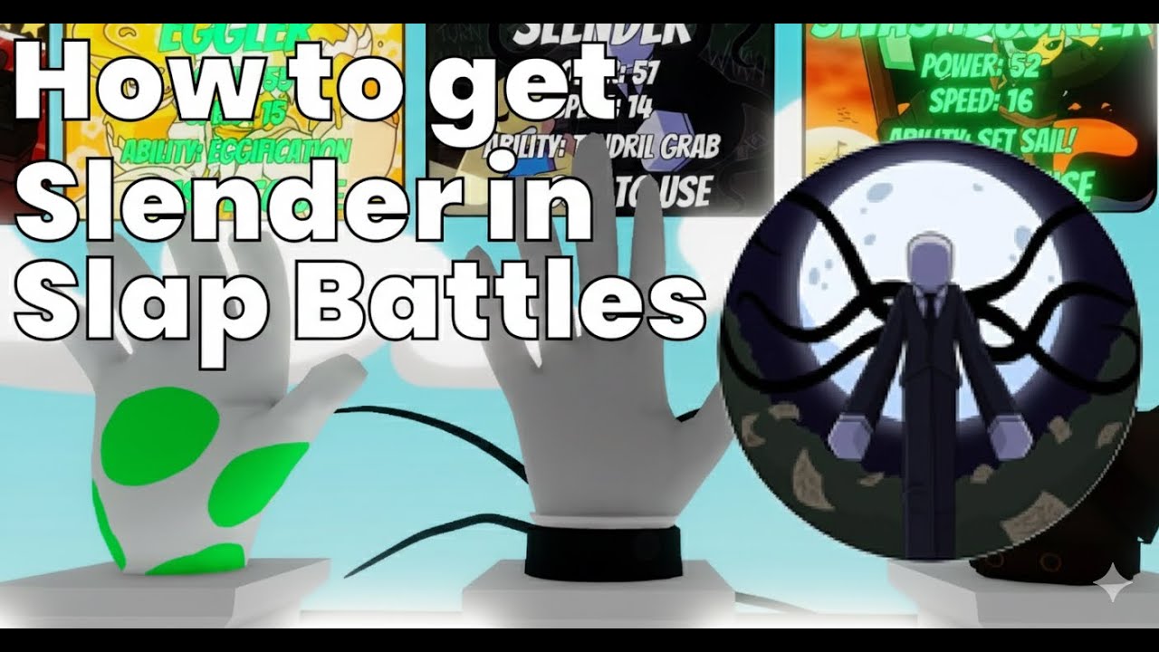 How to get the slender glove in slap battles