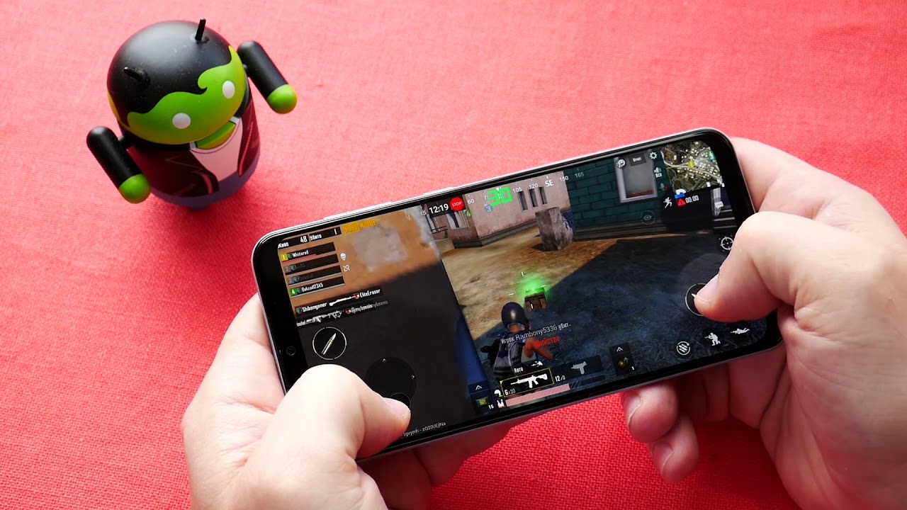 Samsung Galaxy a50, тест тяжелых игр.