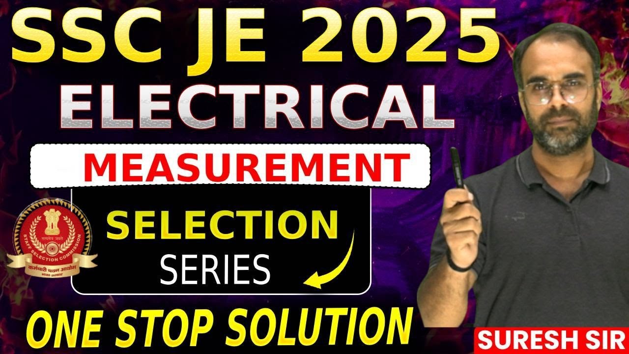 SSC JE / RRB JE 2025 | Measurement (PART -1 )🔥🔥 |  #rrbje #sscje #jkssbje #rpsc   #sureshsir