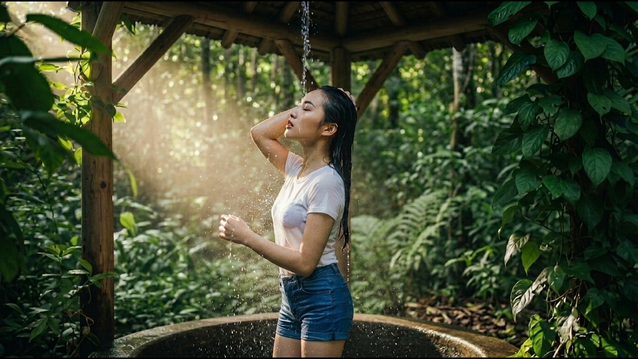 Someone is watching her every move—will her jungle hut keep her safe through the night?