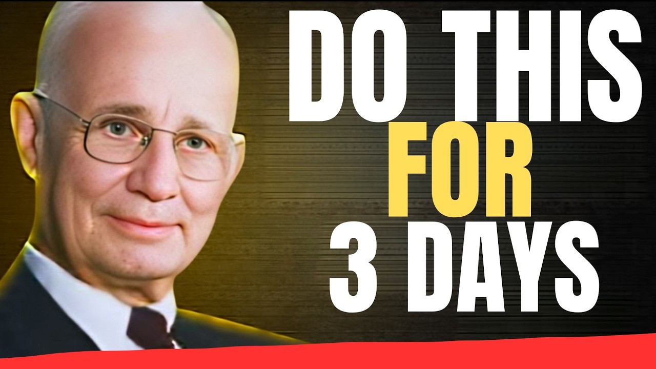 Talk to Yourself Like This for 3 Days | Napoleon Hill