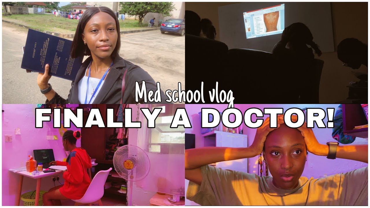 Last medical school vlog. I’m finally a Doctor!👩🏽‍⚕️