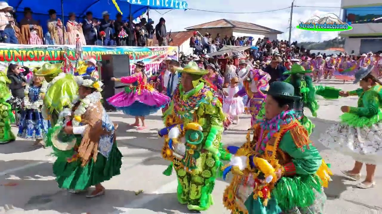 Carnavales Tinicachi 2024 Danza Chutas BANDA SUPER EXPLOSION DE LA PAZ