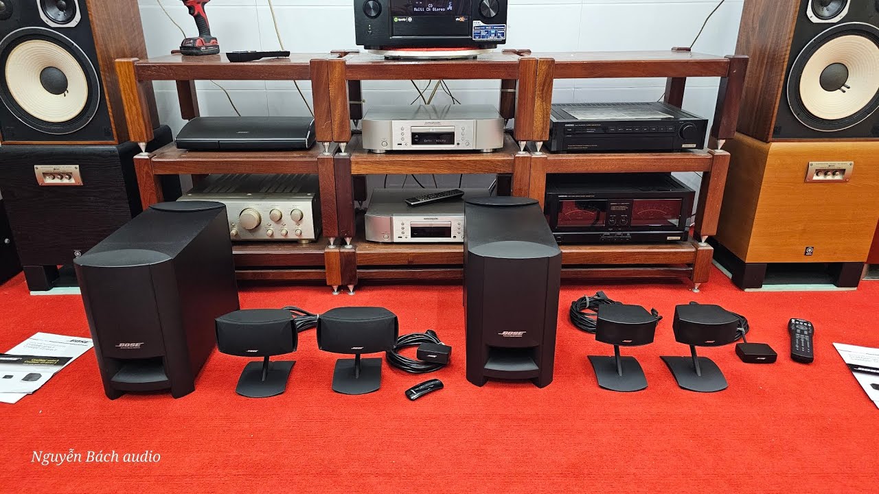 Bose cinemate II - GS II - Vượt trội trong phân khúc giá 10tr [Nguyễn Bách audio - 0932005022]