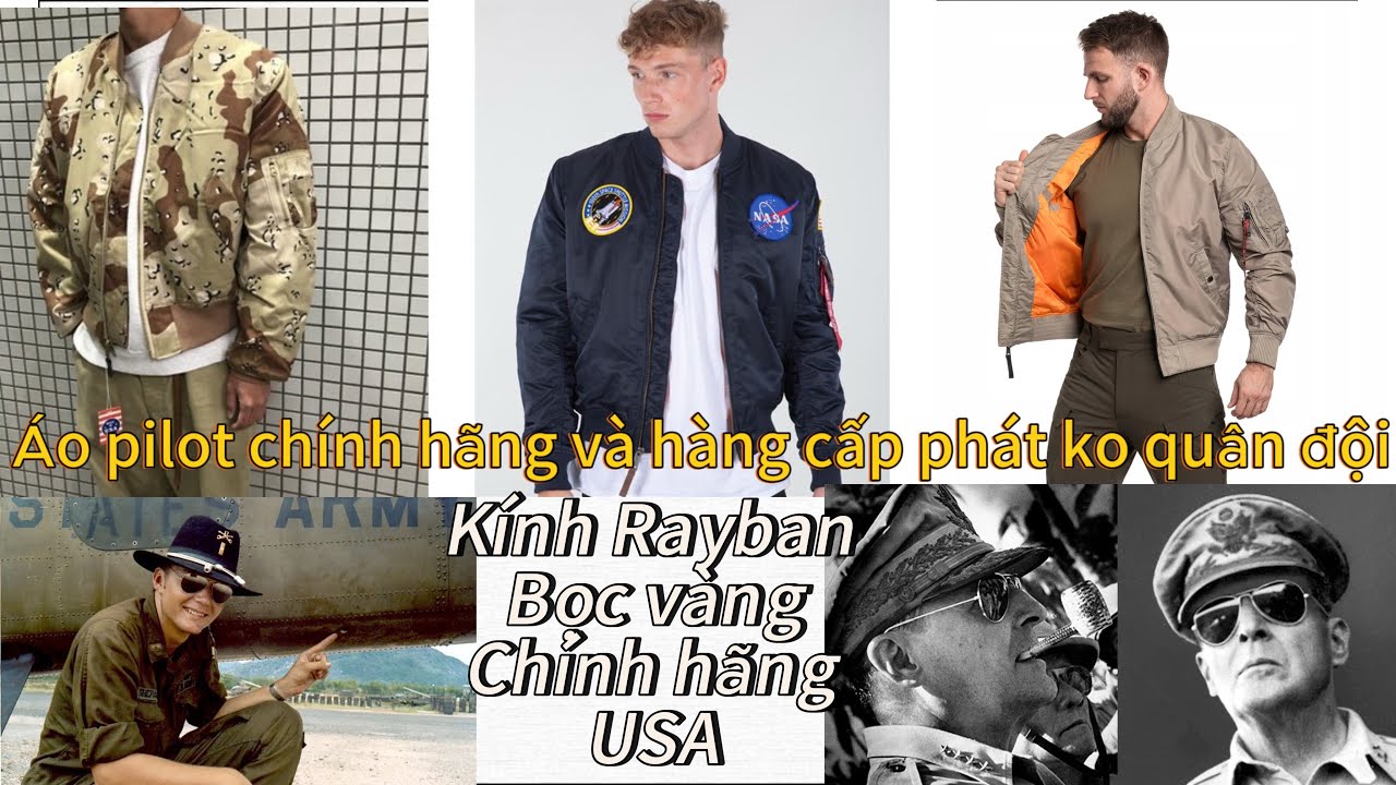 [10-17-25] Genuine Alpha industries pilot jacket and Rayban glasses - phone number 0909765165 Men