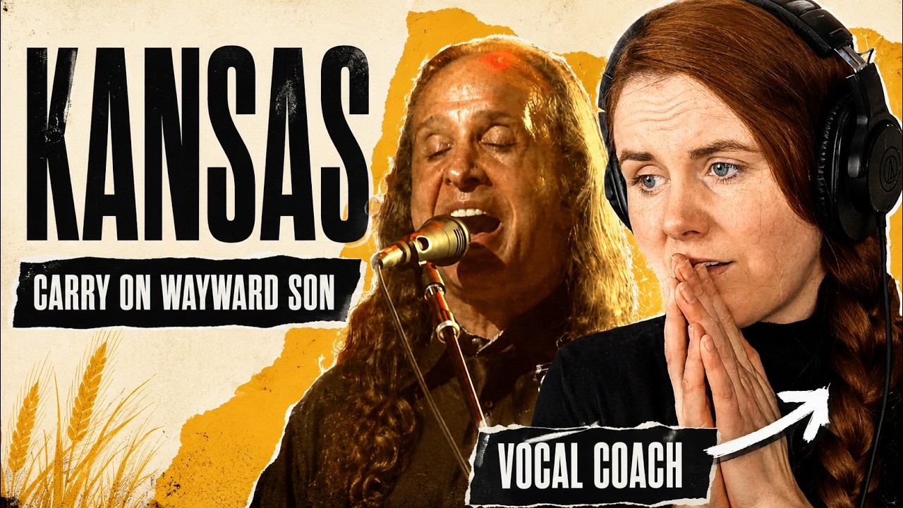 Vocal Coach reacts to Kansas - Carry On Wayward Son HD (Live - 2009)
