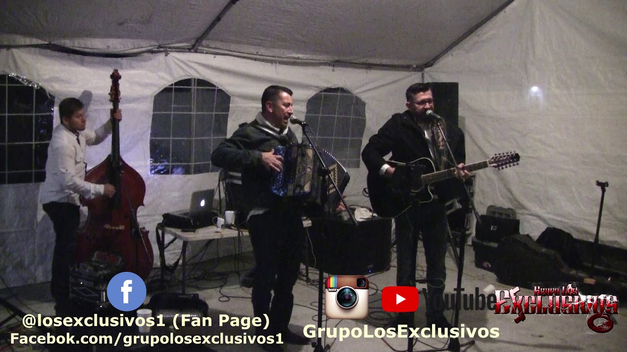 Grupo Los Exclusivos - Las Ma&ntilde;anitas ❇️🎼En Vivo Chirrines Con Tololoche En Los Angeles CA ❇️🎼