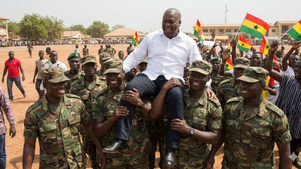 Mahama's gov't receives praises for sending soldiers to Jamaica to rebuild country after hurricane
